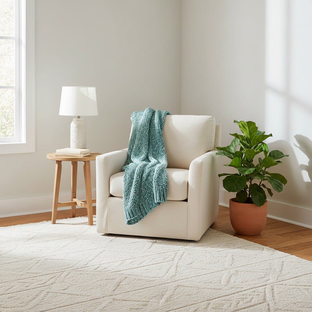 Cozy, spotless residential living corner